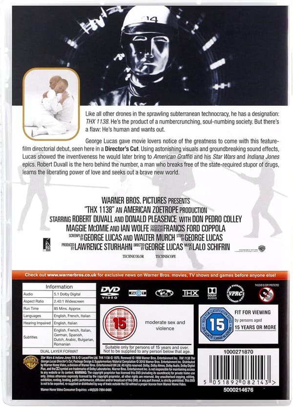 THX 1138 (1971) (DVD)