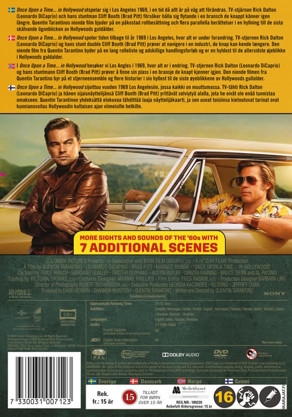 Once Upon A Time... In Hollywood (2019) (DVD)