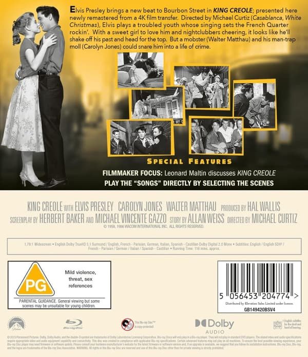 King Creole (1958) (Blu-Ray)