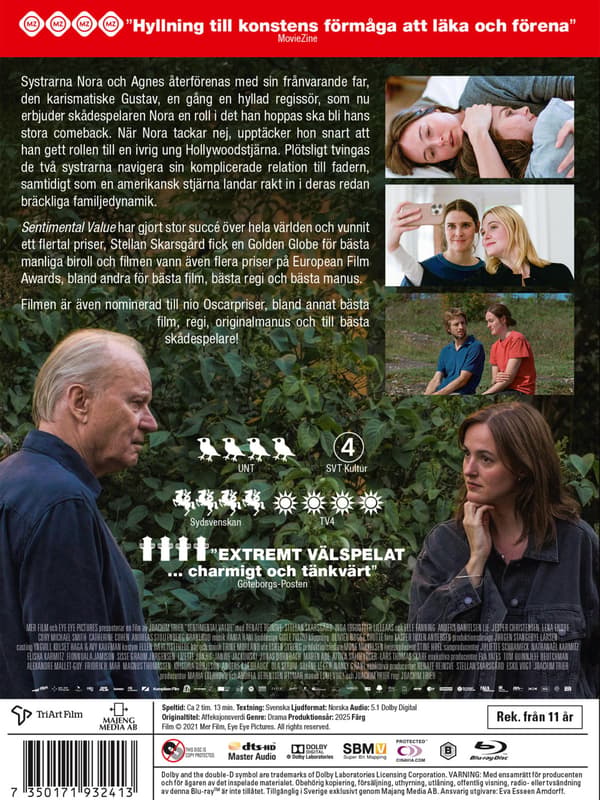 Sentimental Value (2025) (Blu-Ray)