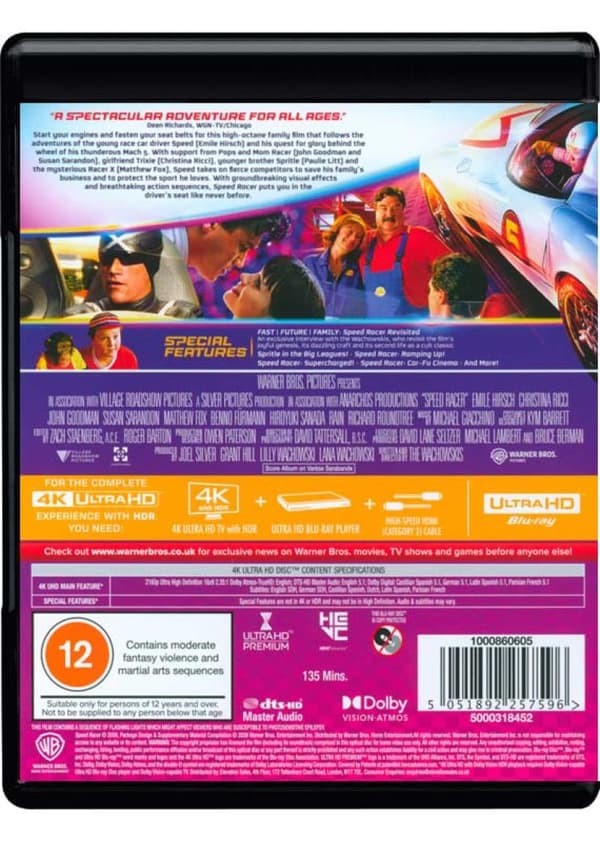 Speed Racer (2008) (4K UHD)