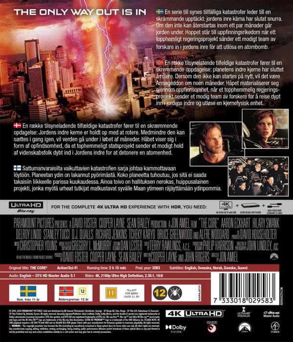The Core (2003) (4K UHD)