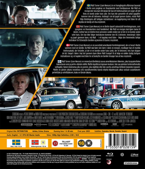 Retribution (2023) (Blu-Ray)