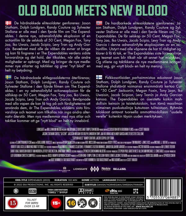 The Expendables 4 (2023) (Blu-Ray)