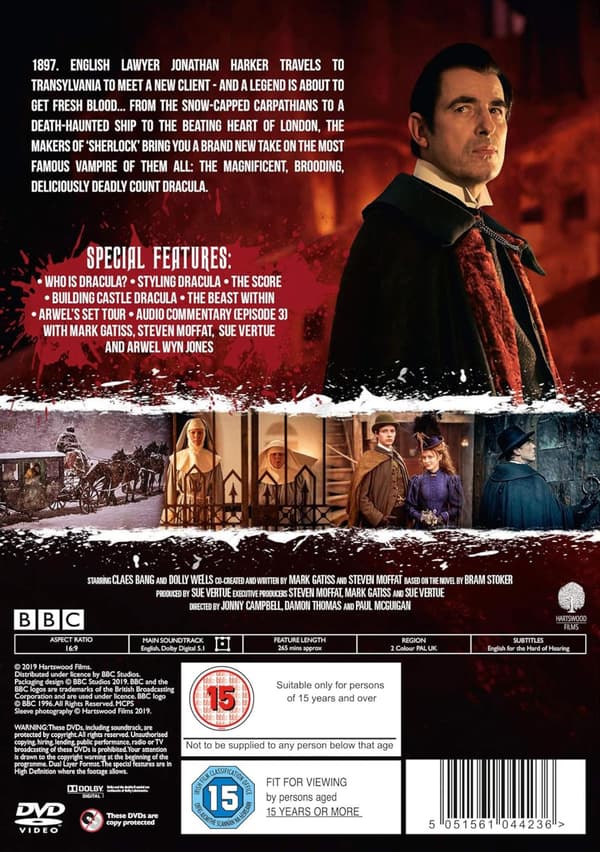 Dracula (2020) Mini Series (DVD)
