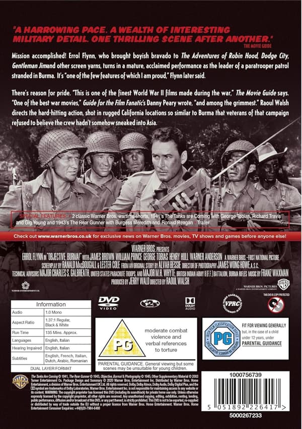Objective, Burma! (1945) (DVD)