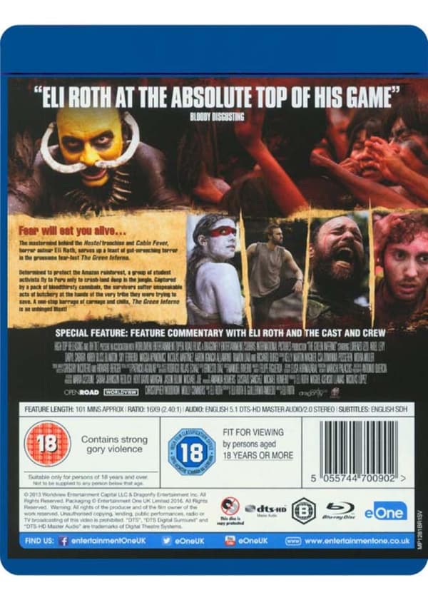 The Green Inferno (2013) (Blu-Ray)