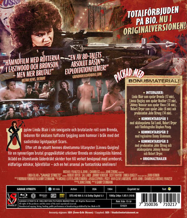 Savage Streets (1984) (Blu-Ray)