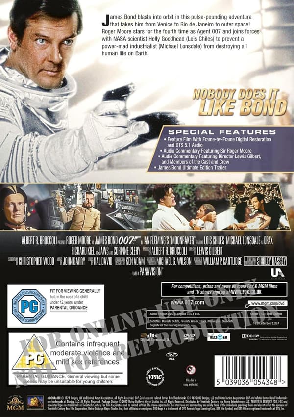 Moonraker (1979) (DVD)