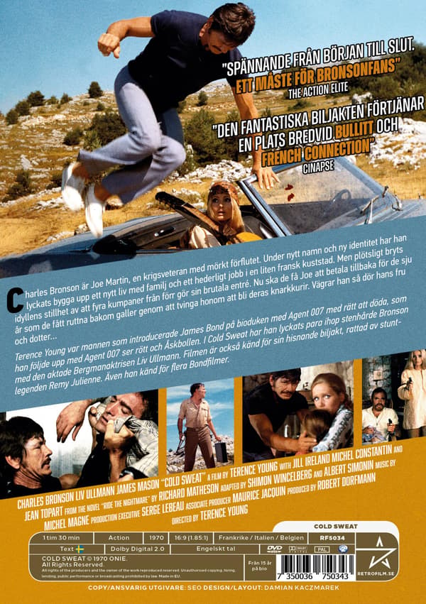 Cold Sweat (1970) (DVD)