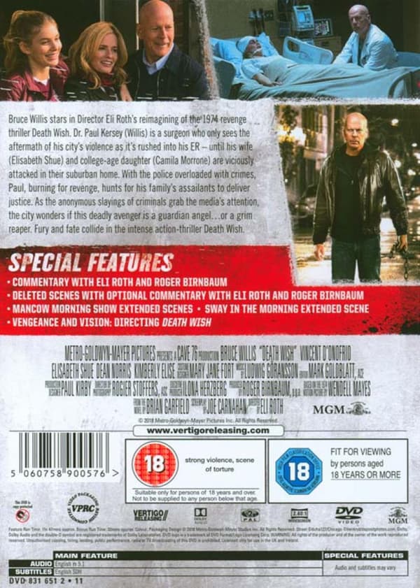 Death Wish (2018) (DVD)