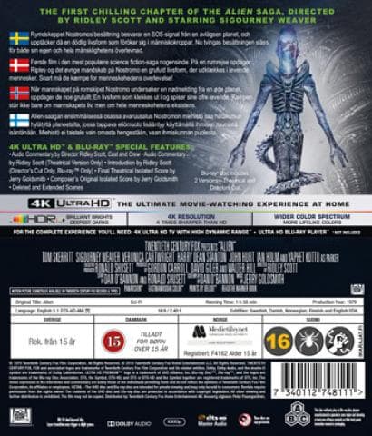 Alien (1979) (4K UHD)