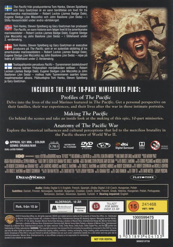 The Pacific (2010) Mini Series (DVD)
