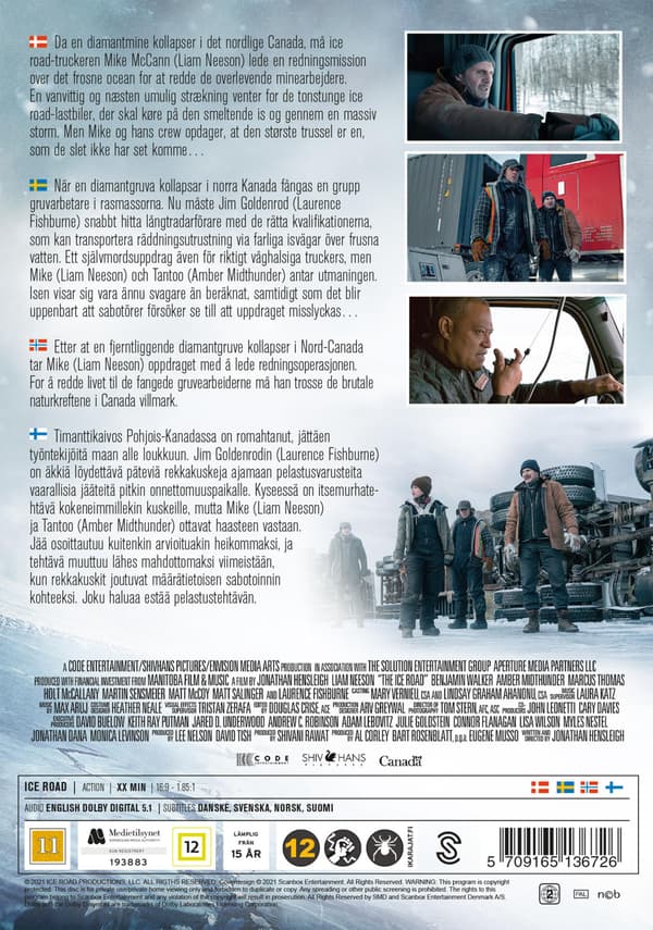The Ice Road (2021) (DVD)