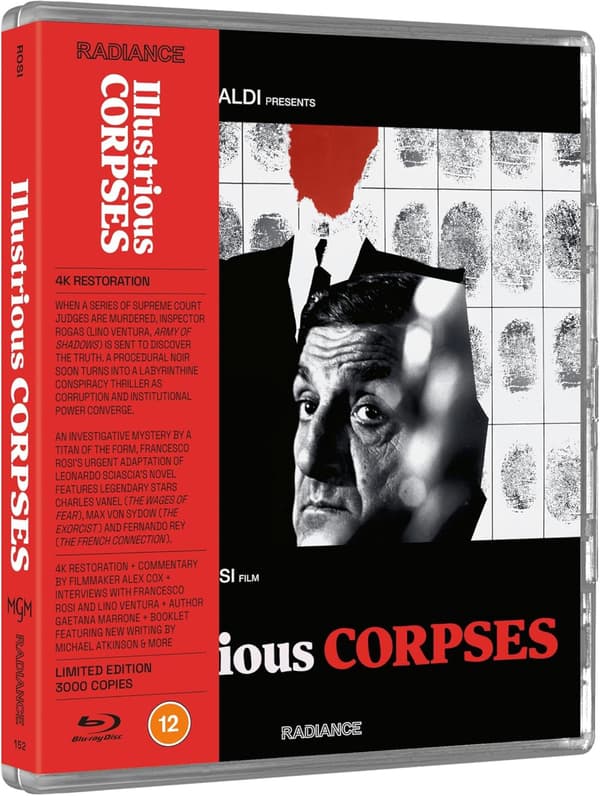 Illustrious Corpses (1976) (Blu-Ray) Limited Edition