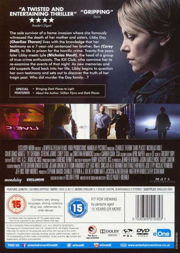 Dark Places (2015) (DVD)