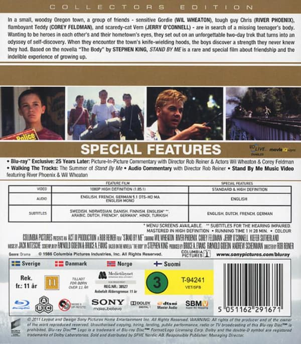 Stand By Me (1986) (Blu-Ray)
