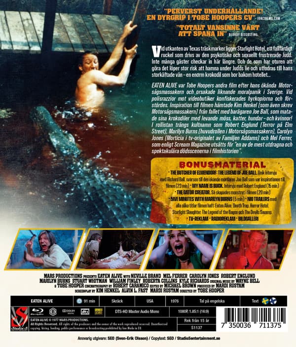 Eaten Alive (1976) (Blu-Ray)