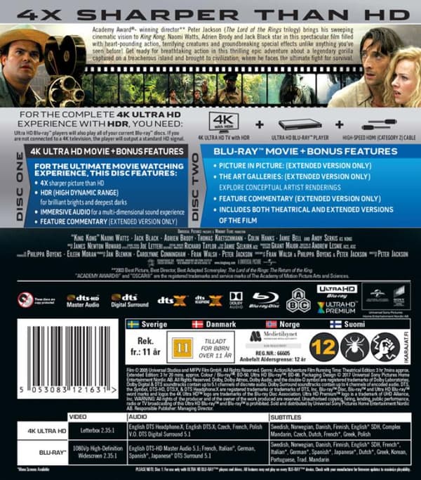King Kong (2005) (4K UHD)