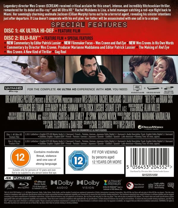 Red Eye (2005) (4K UHD)