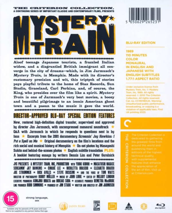 Mystery Train (1989) (Blu-Ray)