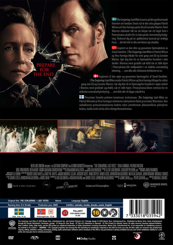 The Conjuring 4: Last Rites (2025) (DVD)