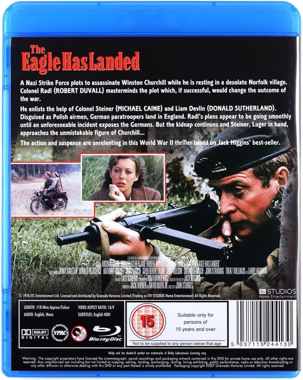 The Eagle Has Landed (1976) (Blu-Ray)