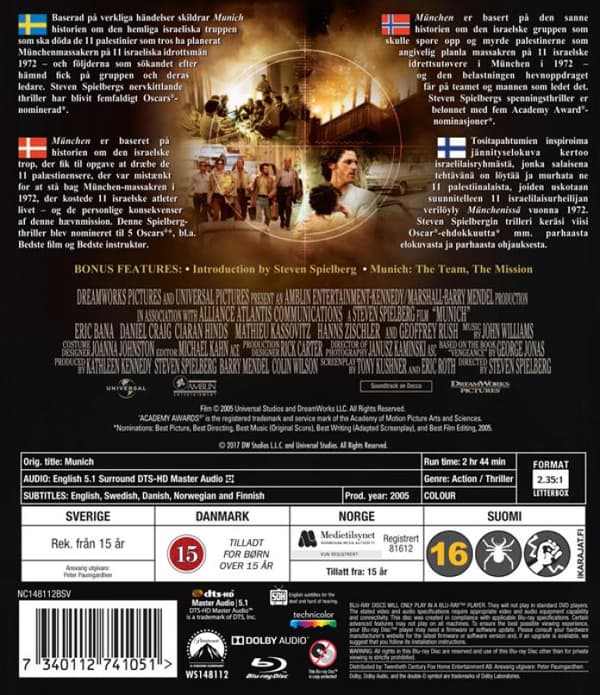 Munich (2005) (Blu-Ray)
