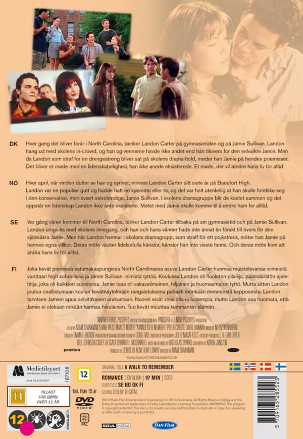 A Walk To Remember (2002) (DVD)