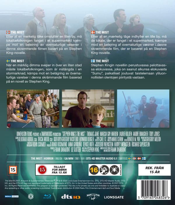 The Mist (2007) (Blu-Ray)
