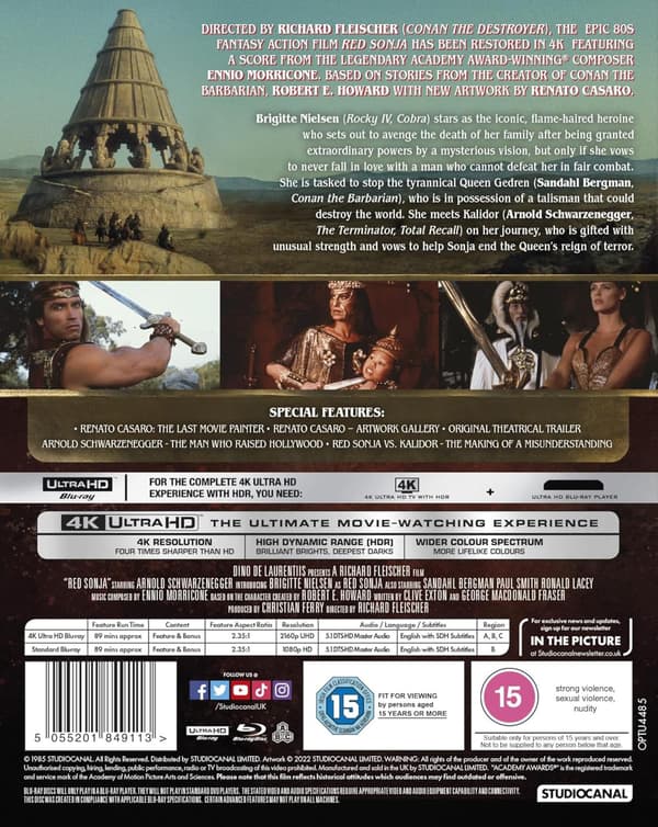Red Sonja (1985) (4K UHD)