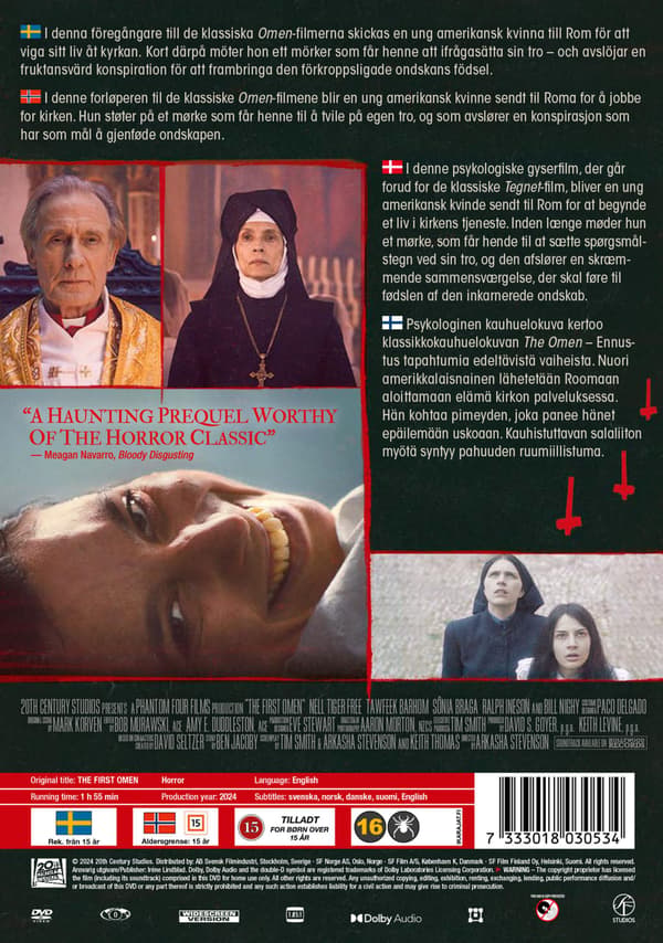 The First Omen (2024) (DVD)