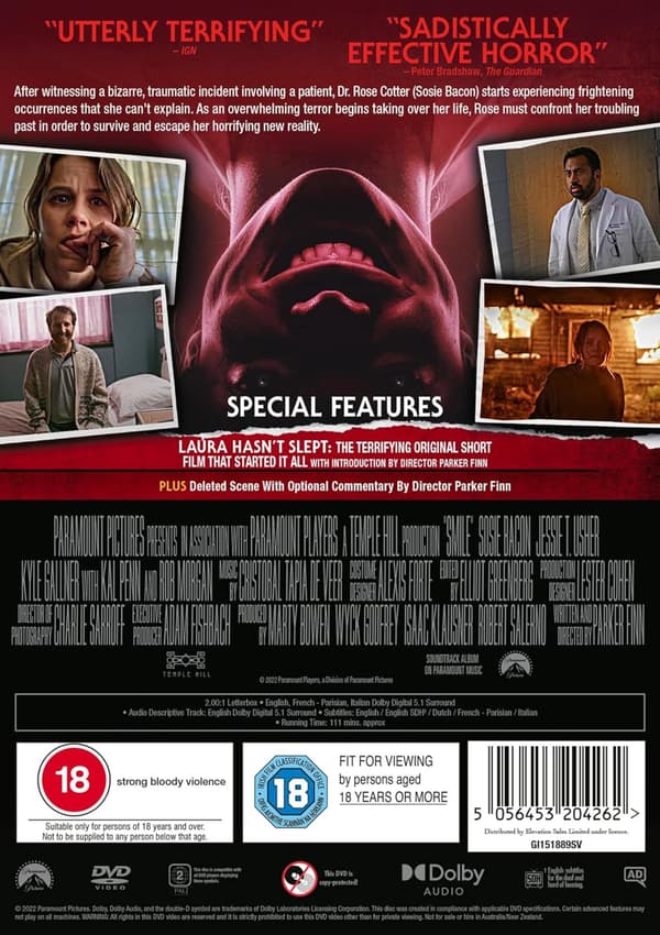Smile (2022) (DVD)