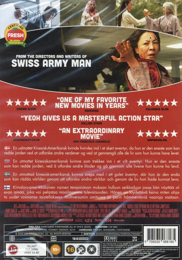 Everything Everywhere All at Once (2022) (DVD)