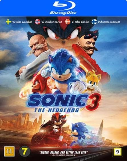 Sonic the Hedgehog 3 (2024) (Blu-Ray)