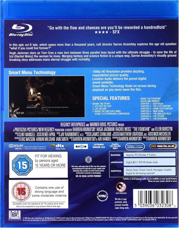 The Fountain (2006) (Blu-Ray)