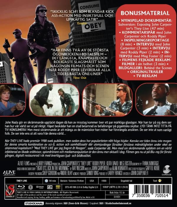 They Live (1988) (Blu-Ray)
