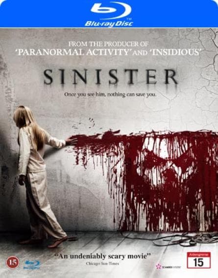 Sinister (2012) Blu-Ray (svensk text)