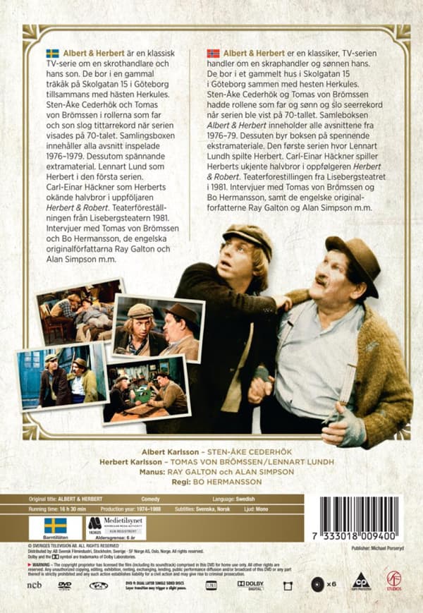 Albert & Herbert - Det bästa med (DVD)