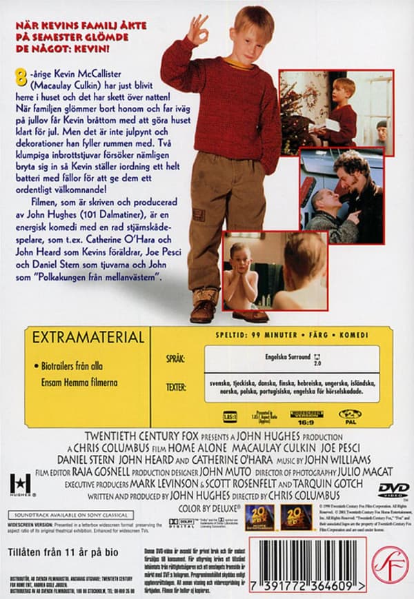 Home Alone (1990) (DVD)