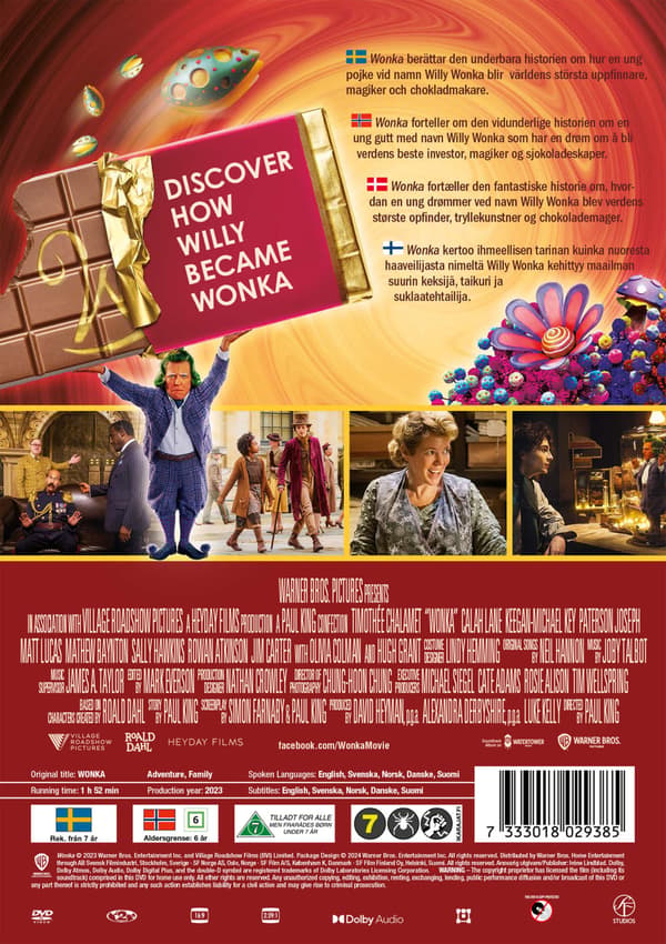 Wonka (2023) (DVD)