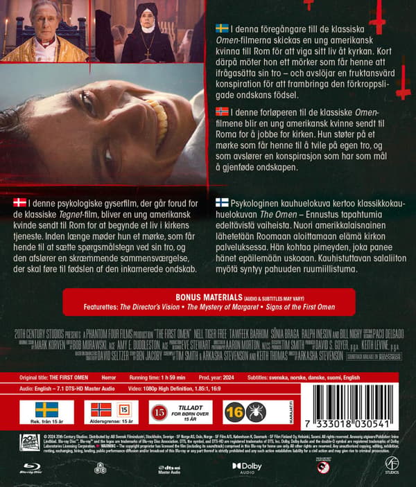 The First Omen (2024) (Blu-Ray)