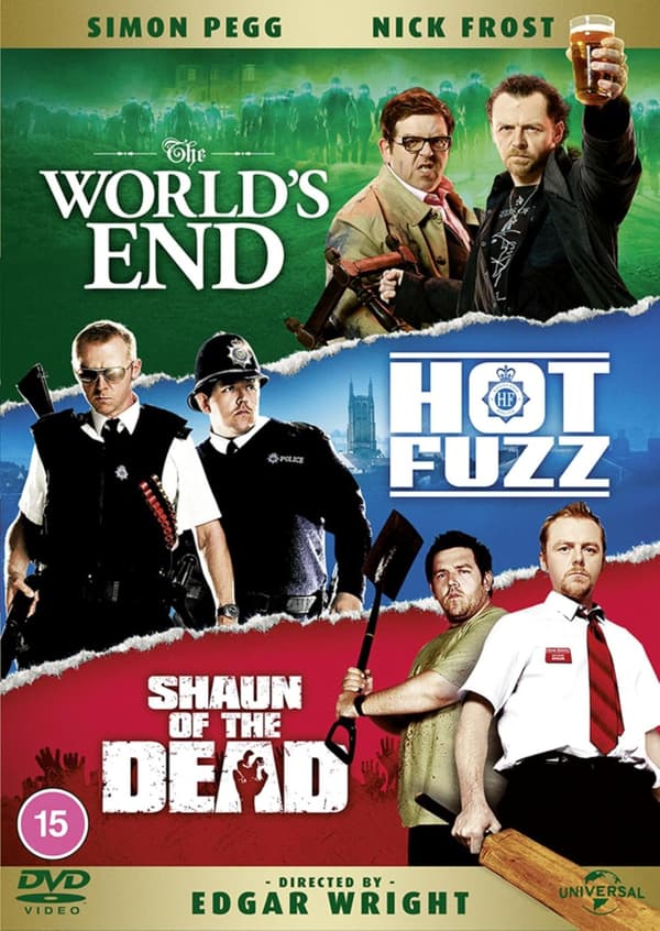 Edgar Wright - Cornetto Trilogy (2004-2013) (DVD) 3 Movie Collection