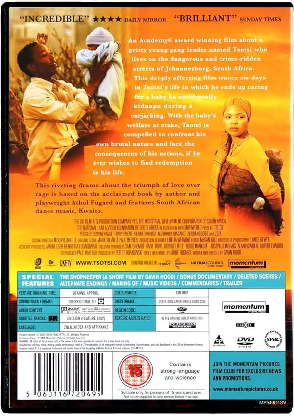 Tsotsi (2005) (DVD)