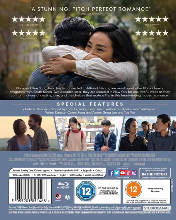 Past Lives (2023) (Blu-Ray)