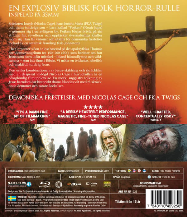 The Carpenters Son (2025) (Blu-Ray)