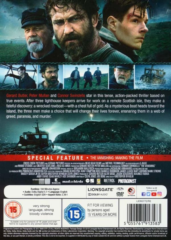The Vanishing (2018) (DVD)