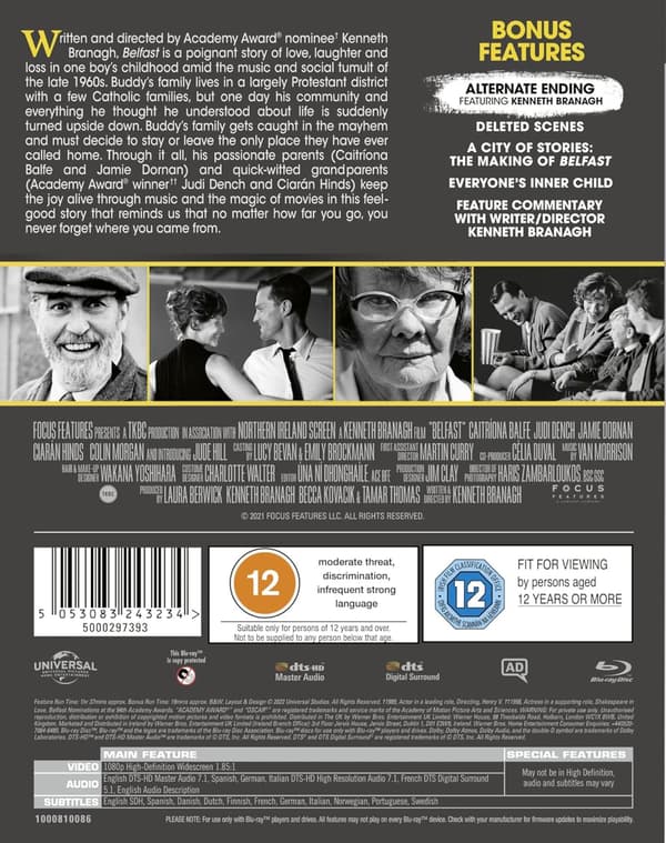 Belfast (2021) (Blu-Ray)