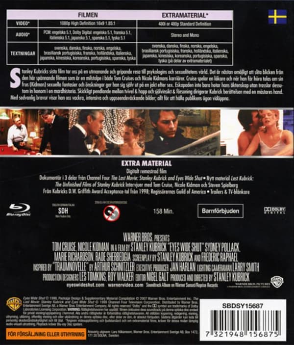 Eyes Wide Shut (1999) (Blu-Ray)