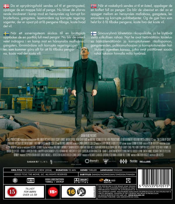 The Clean Up Crew (2024) (Blu-Ray)